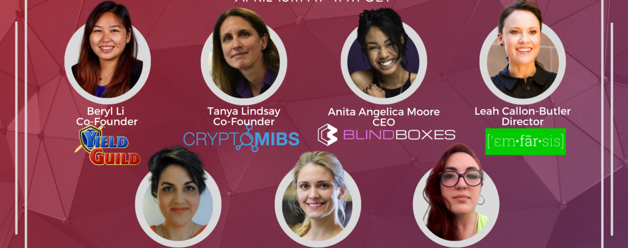 BGA X Women Founders & Play-To-Earn Games