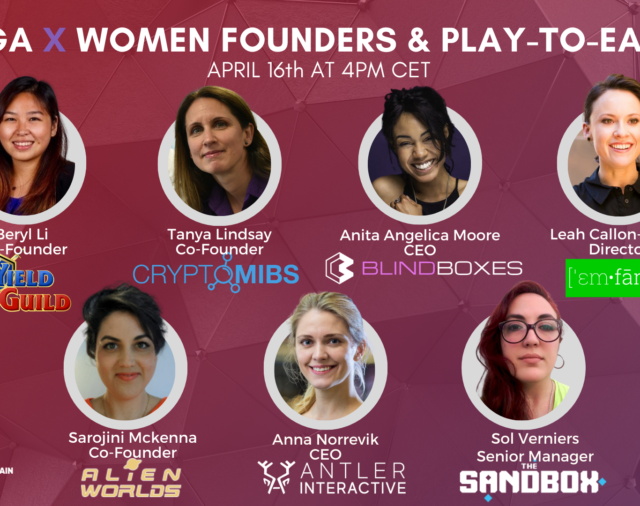 BGA X Women Founders & Play-To-Earn Games