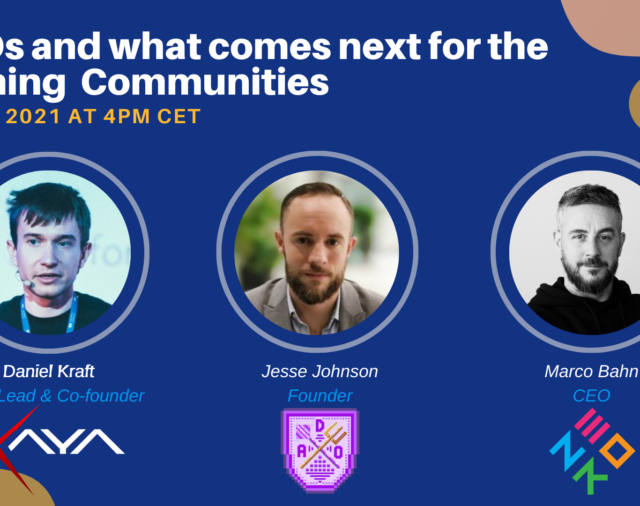 DAOs and What Comes Next for the Gaming Communities