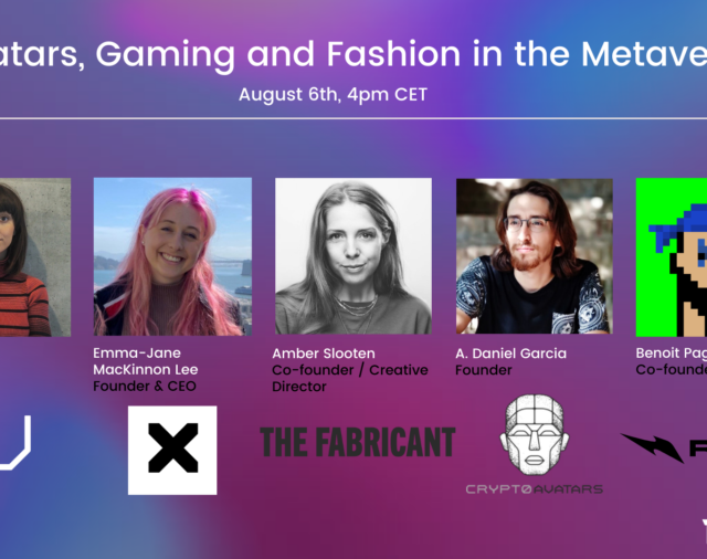Avatars, Gaming and Fashion in the Metaverse