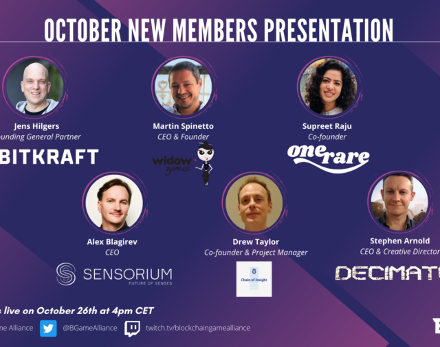 Say Hi👋 to our new BGA members who joined this month of October!